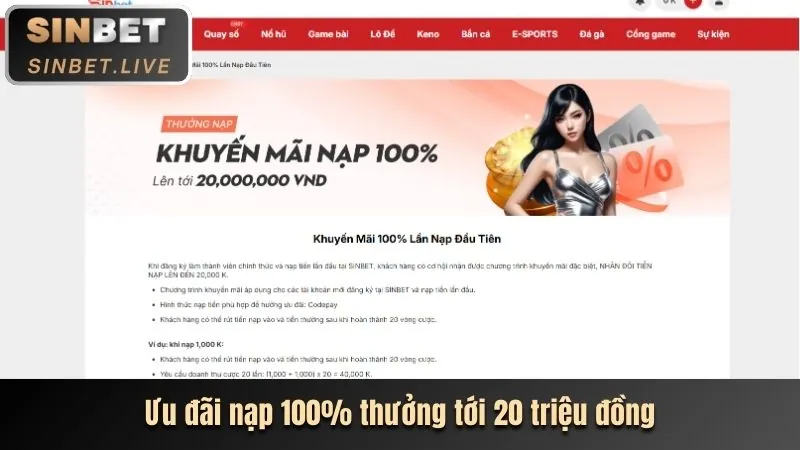 Nạp tiền và nhận khuyến mãi 888win nhà cái